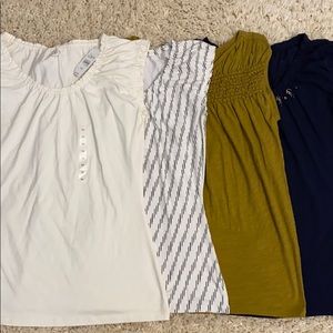 4 Loft sleeveless tees